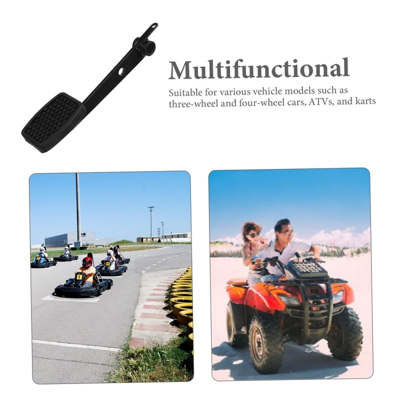 BUGUUYO Racing Cart Pedal Accessories Metal Throttle Pedal for Drift