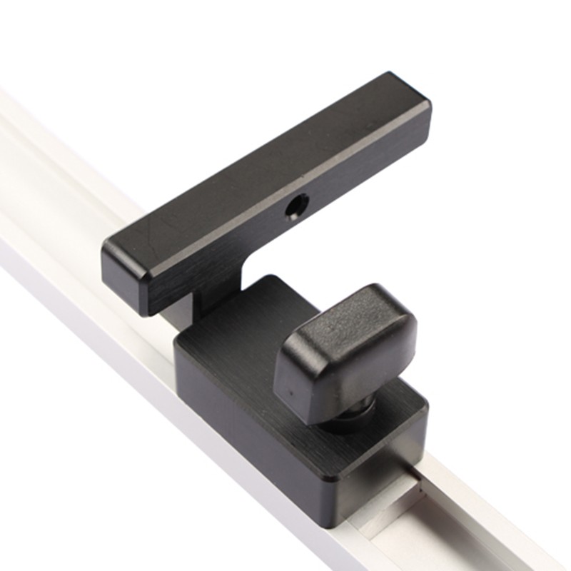 Miter Track Stopper Metal Fast Handle Woodworking Limiter Miter T