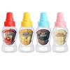 WXOIEOD 4 Pack Mini Ketchup Bottle for Lunch Box Kids