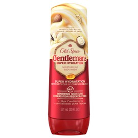 Old Spice Super Hydration Men's Body Wash, Vanilla + Shea, 24/7 Renewing Moisture, Gentle On Skin, Most Moisturizing Body Wash, 591ml