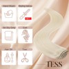 TESS Clip in Hair Extensions Real Human Hair Blonde Remy