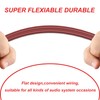 YARCHONN RCA Speaker Bare Cable Wire Speaker Pigtail Cord to