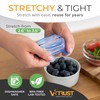 Orblue Silicone Stretch Lids 6-Pack Small for Fresh Food Storage