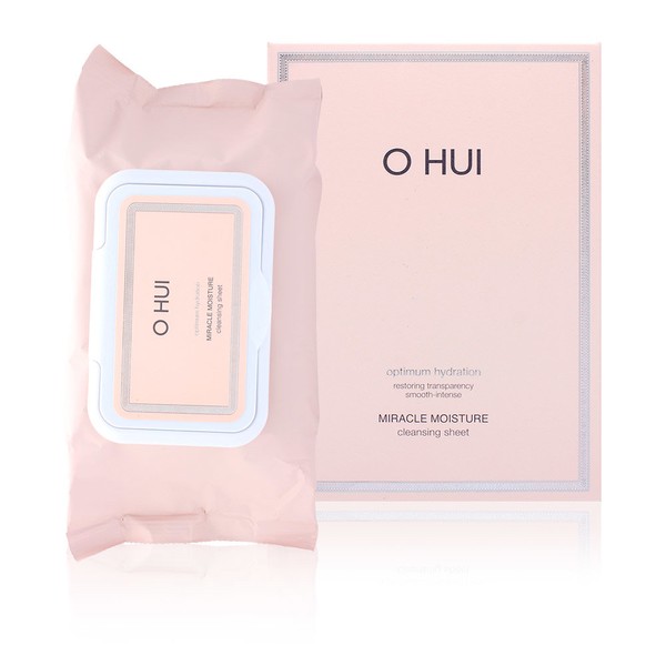 Ohui Miracle Moisture Cleansing Sheets 100 sheets / 오휘 미라클