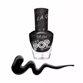 LA Colors L.A. Girl ColorPop Nail Polish, Darkness