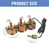 JDMSPEED 2 inch Triple Gauge Set - Oil Pressure, Water