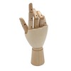 Paintersisters Link hand, 18 cm, right, wooden hand, movable, model