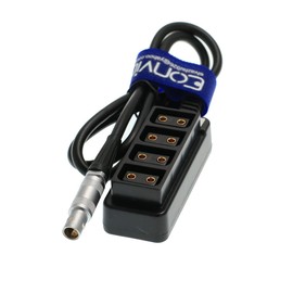 EONVIC 4Port D-tap Splitter Hub to FFA 0S 4pin ARRI Trinity stabilizer Focus Power Out Expansion Cable