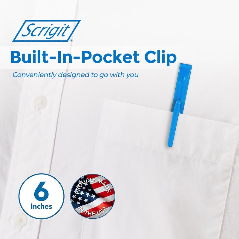 Scrigit Scraper No-Scratch Plastic Scraper Tool, 5 Pack - The