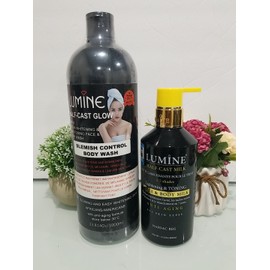 MGC Philippines Lumine HC Lightening & Toning Face & Body Wash 1000ml + Lotion 400ml