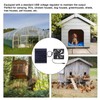 Solar Panel Powered Fan Portable 3.5W 6V Solar Exhaust Fan