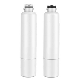 Refrigerator Water Filter Compatible with DA29-00020B DA29-00020A DA29-00019A DA97-08006 DA97-08043ABC HAF-CIN EXP RF28HMEDBSR RF28HFEDTSR Kenmore 46-9101 REFSVC AP5 27193 7 HDX-FMS-2 (Pack of 2)