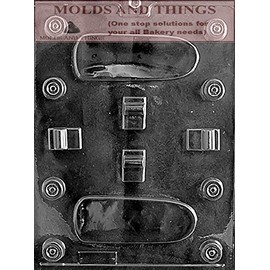 SKATE BOARD Chocolate Candy Mold, Sports chocolate candy mold With copywrited Molding Instruction