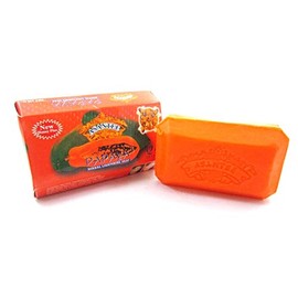 ASANTEE Papaya & Honey Soap + Q10 Skin Whitening 3 x 125g