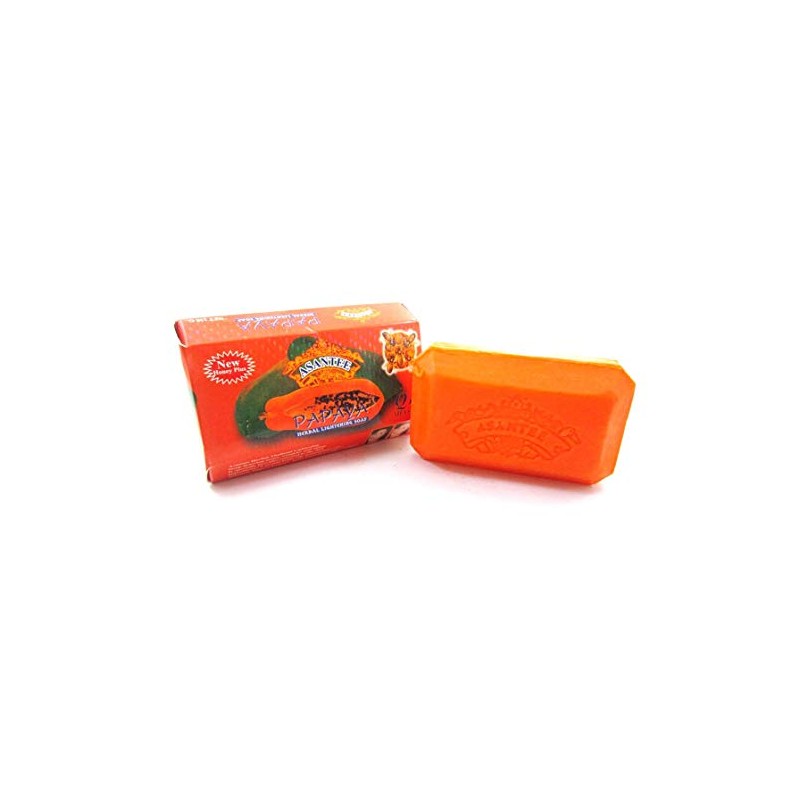 ASANTEE Papaya & Honey Soap + Q10 Skin Whitening 3