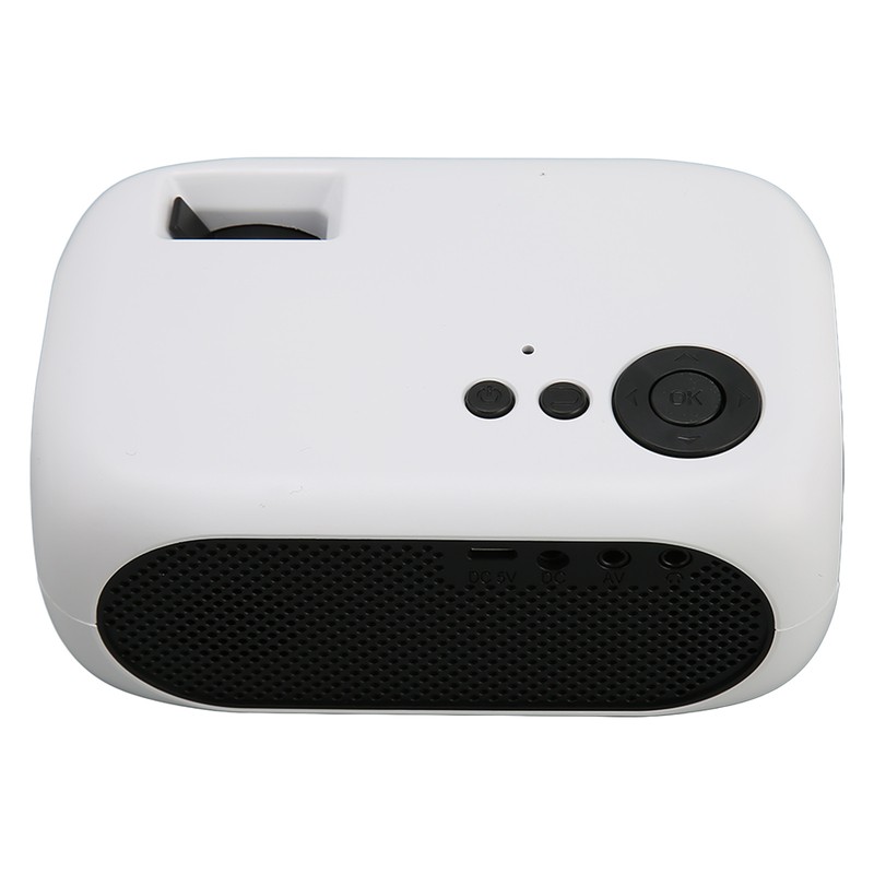 M24 Mini Portable Projector Multifunction 360 Degree Surround Sound Home