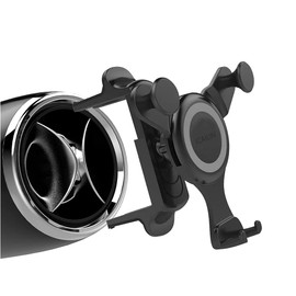 Car Holder, Clip Type, Smartphone Holder, 360 Degree Rotation, Fixed, For Air Conditioner Vent Smartphone Stand Mobile Smartphone Drop Prevention One-Hand Installation Easy Installation Applicable Benz gla200glc260c260e300a200L, Ford Mustang, Volkswagen 