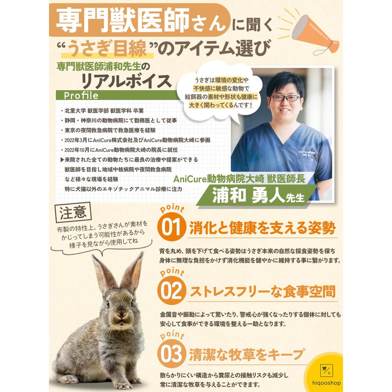 Hiqooshop Waste Timothy Savior: A Rabbit Timothy Case Specializing in