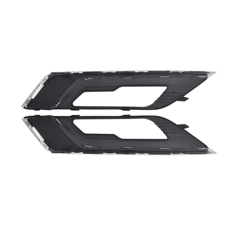 munirater 2-Pack Front Bumper Fog Light Cover Grilles Replacement for