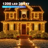 Domolli Christmas Lights 1200 LED 394 FT, IP67 Waterproof Christmastree