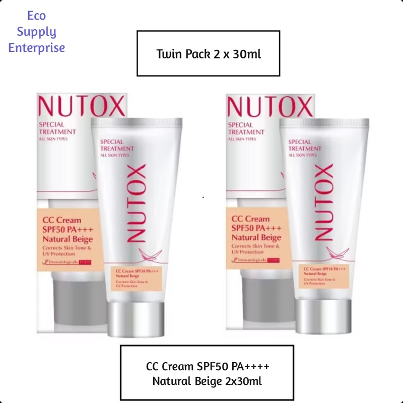 NUTOX Youth Restoring CC Cream SPF50 PA+++ Light Beige/Natural Beige