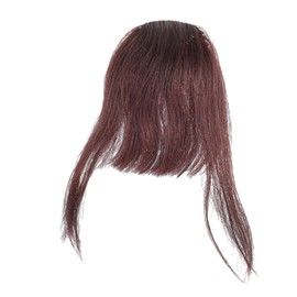 FRCOLOR Air Bangs Hair Curly Fringe Headband Clips for Women Hair Extensions Fluffy Fringe Sweat Band