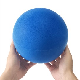 Aiyouwei 18cm Palla in schiuma morbida, silenziosa, per attività indoor, kickball, dodgeball, per parco giochi