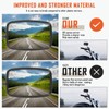 DREAMIZER Black 10mm Motorcycle Mirrors Universal Convex Rear View Side