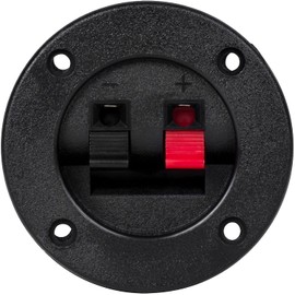 Parts Express Round Speaker Terminal Cup