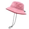 woogwin Waterproof Bucket Rain Hat with Chin Strap Quick Dry