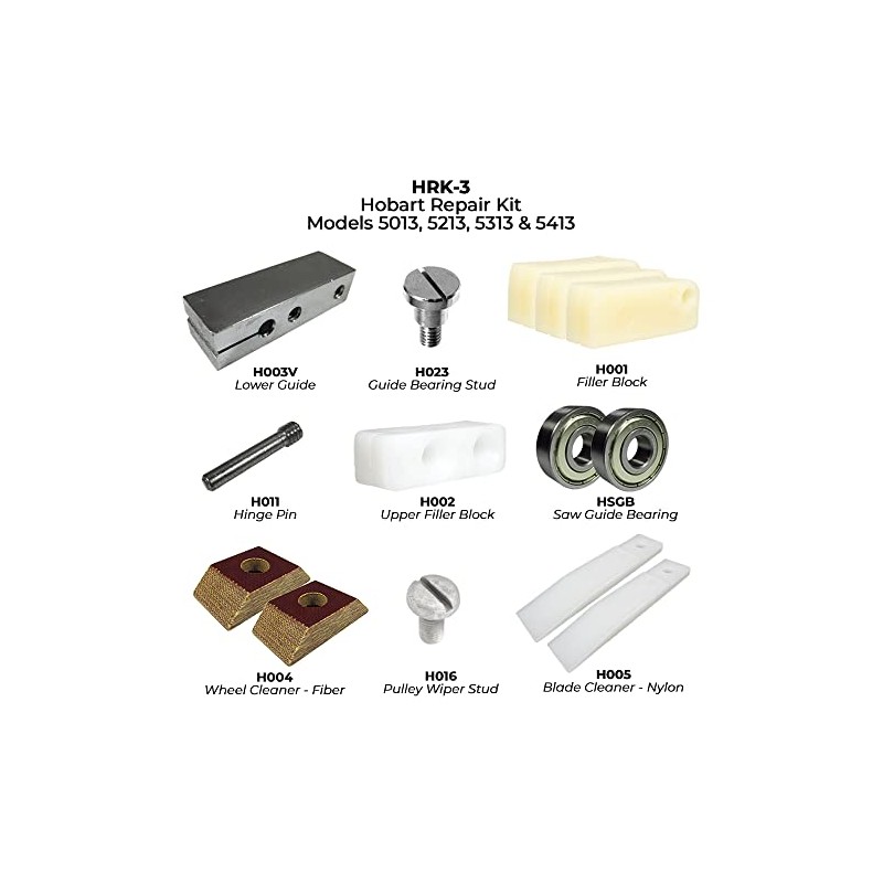 NBSLA Hobart Saw Repair Kit - HRK-3, Fits 5013, 5213,