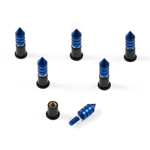 Fairing Bolt Kit,Screwdriver with Pointed Tip,Universal Motorcycle Windshield Aluminum Alloy