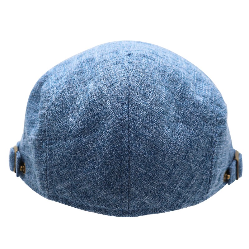 Selcet Men's Cool Spring Summer Flax, Pure Color, Outdoor Use,