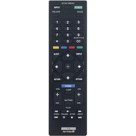 PerFascin RM-YD092 Replaced Remote Control fit for Sony TV KDL-40R470B KDL-32R300C KDL-32R330B KDL-32R420B KDL-32R421A KDL-46R450A KDL-46R453A KDL-46R471A KDL-32R300B KDL-48R470B 40R470B 32R420B
