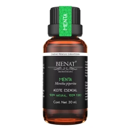 Bienat Aromaterapia Aceite Esencial De Menta 30 Ml 100% Natural 100% Puro