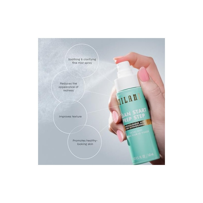 Milani Bruma Facial De Ácido Hipocloroso Clean Start Prep Step