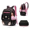 AO ALI VICTORY Backpack for Girls, Waterproof Kids Backpacks School