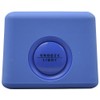 Equity 70913 Digital Blue Silicone Cube Alarm Clock with On-Demand