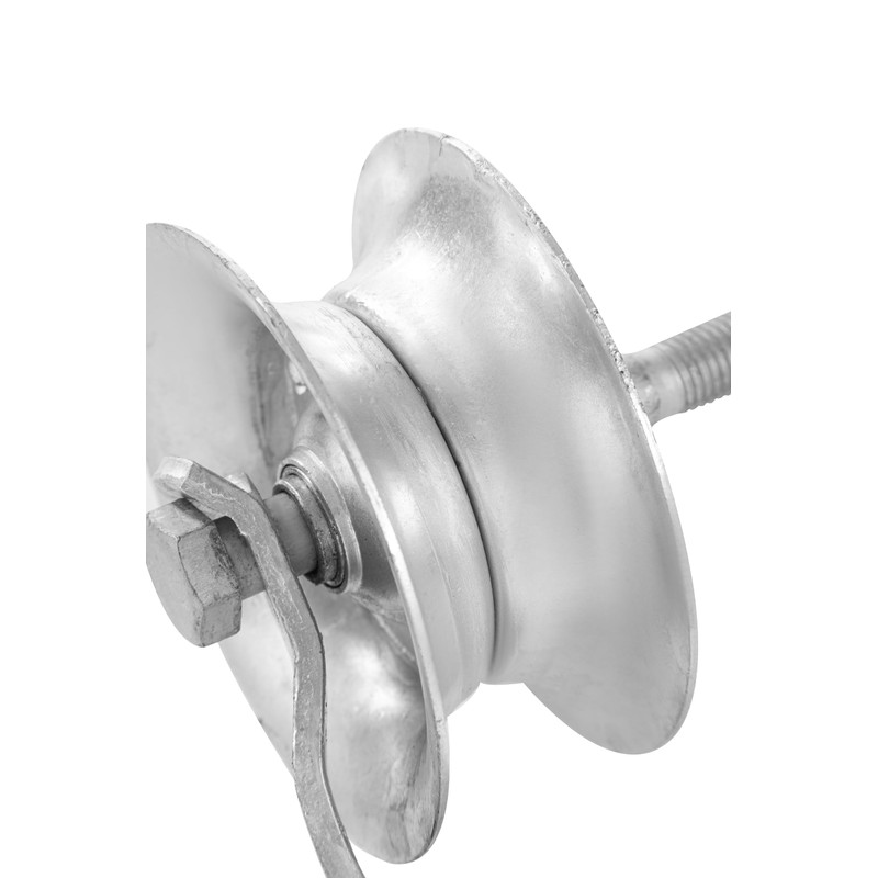Sliding Gate Rollers 5" Galvanized Steel Pipe Track Roller for