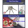 Steering Wheel Lock Anti-Theft car Device Car Wheel Locks Heavy