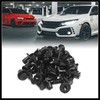 Hihaha 20Pcs Fit 10mm Hole Plastic Rivets Fastener Fender Bumper