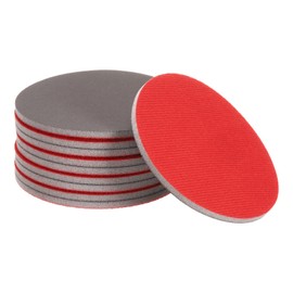 sourcing map 10pcs 2500 Grit Sanding Sponge 5 Inch Hook and Loop Sponge Sanding Disc for Orbital Sander, Wet/Dry Use Sponge Buffer for Car Wood Drywall Metal Furniture Polishing