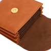 Lens Filter Case, 5 Layers Lens Filter Pouch PU Leather