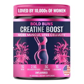 Bold Buns Creatine For Women Supplement With Collagen & Bc
