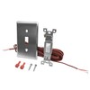 Durablow WS1001-S Wired Wall Mounted On/Off Fireplace Control Switch Kit