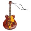 Miniature Electric Guitar Model Innovative Simulation Hand Crafted Wooden Guitar