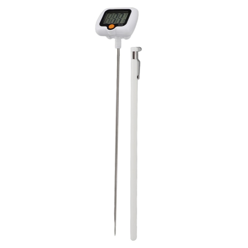 Digital Candy Thermometer with Pot Clip Stainless Steel Oil Thermometer