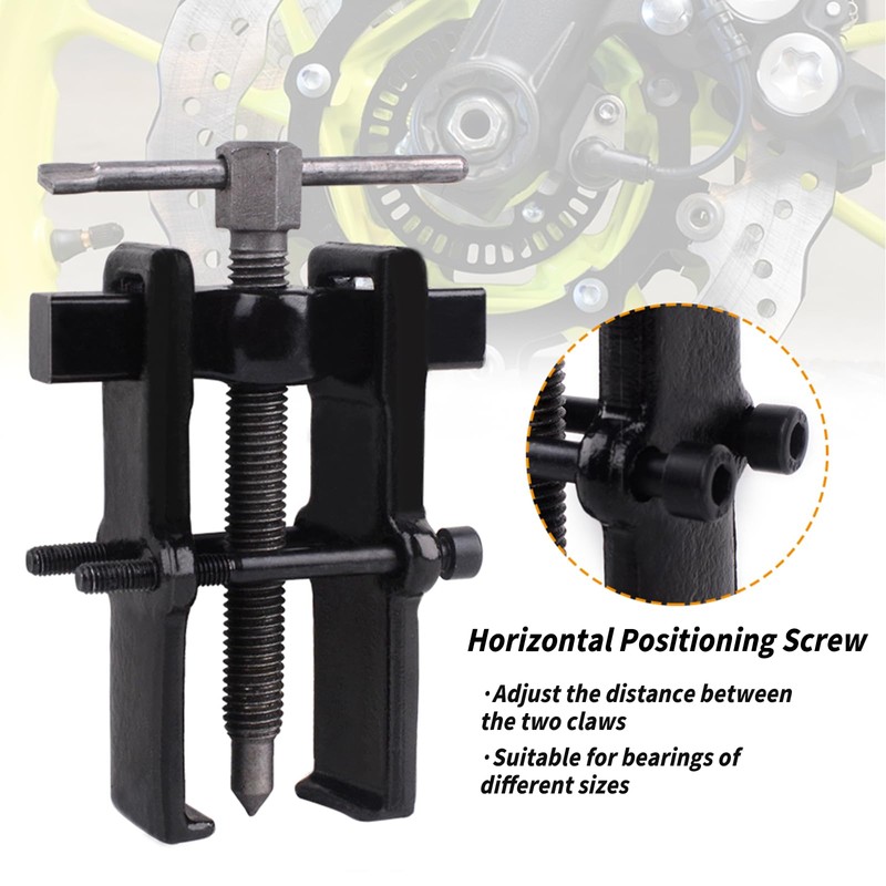 HAIMAYEE Puller Tool 2-Jaw Bearing Puller Ball Bearing Puller for