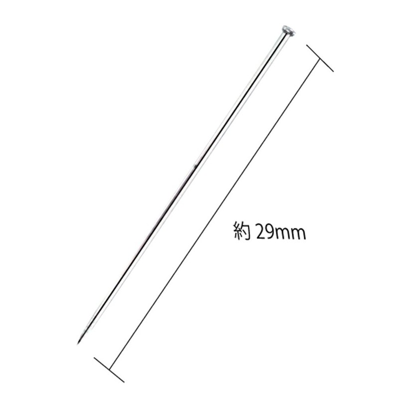 ミツヤ ピン スリムピン 29mm 630本 ステンレス製 SP-30