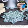 PATIKIL Plastic Mesh Canvas Sheets,10Pcs 3inch Cross Needlework Blank Yarn
